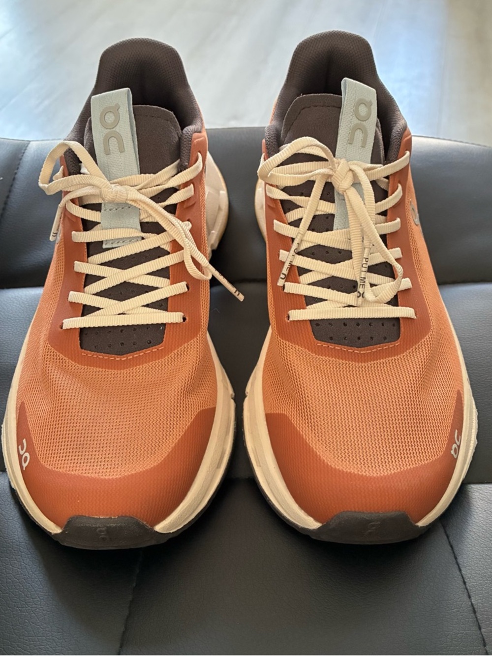 On Running Cloud Women's Rust Orange Active Sneakers